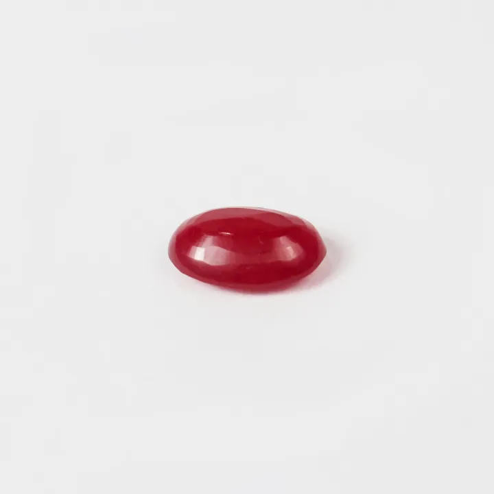 Red Color Cut Design Precious Indian Rubi Loose Gemstone
