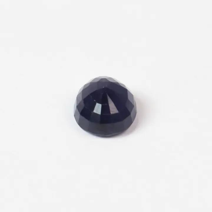 Blue Color Cut Design Round Shaped Neelam SriLank Fine Loose Stone (Per Carat) – Saturn (Shani) Special