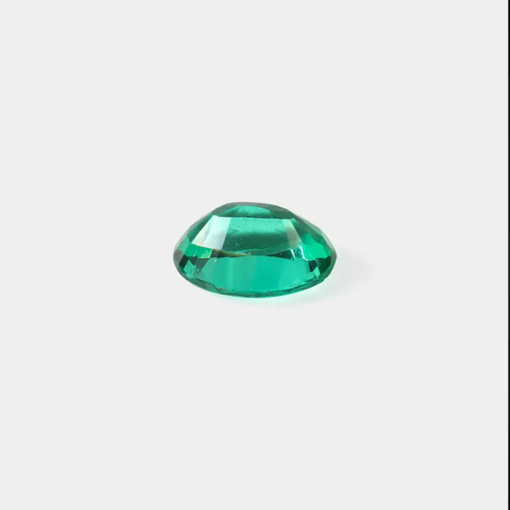 Green Color Oval Shaped Square Cut Loose Precious Panna Gemstone (Per Carat) – Mercury (Budh) Specia