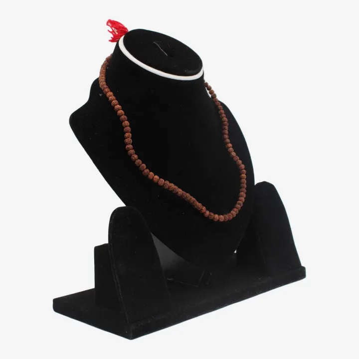 108 Rudraksha Zero Size Mala with Siddhi (10") – Spiritual Enlightenment, Prosperity & Protection