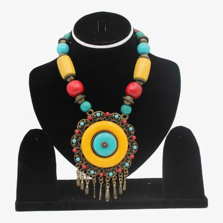 Multicolor Astha Dhatu Mala/Necklace for Women (10") – Spiritual Protection, Prosperity, & Emotional Healing