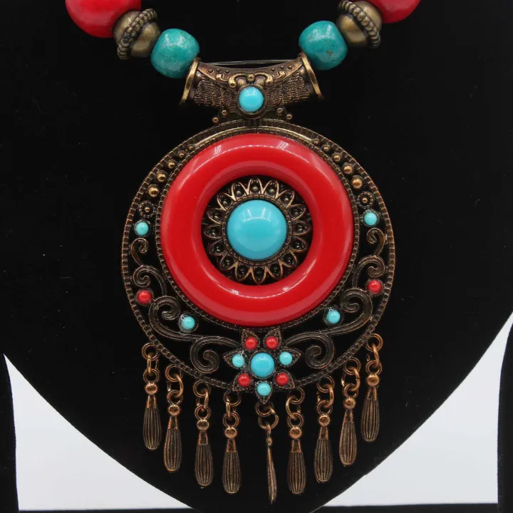 Multicolor Astha Dhatu Necklace/Mala for Women 12" – Spiritual Healing, Protection, and Prosperity