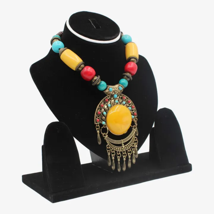Multicolor Astha Dhatu Necklace/Mala for Women 10" – Spiritual Healing, Planetary Protection & Prosperity