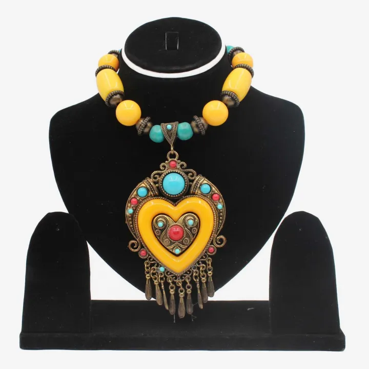 Multicolor Astha Dhatu Necklace/Mala for Women 10" – Planetary Protection, Emotional Healing & Prosperity