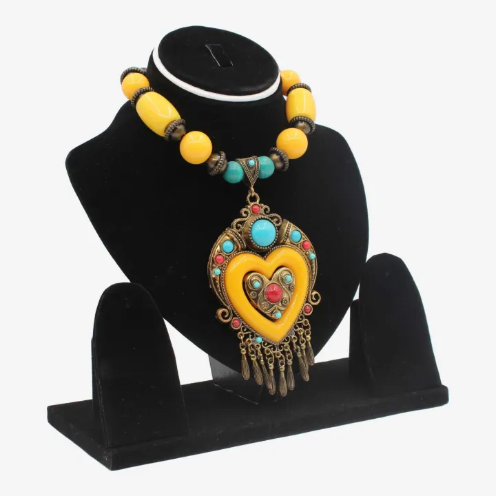 Multicolor Astha Dhatu Necklace/Mala for Women 10" – Planetary Protection, Emotional Healing & Prosperity