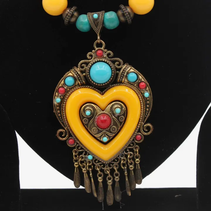 Multicolor Astha Dhatu Necklace/Mala for Women 10" – Planetary Protection, Emotional Healing & Prosperity